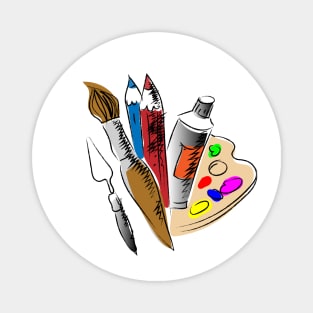 Artist tools Magnet